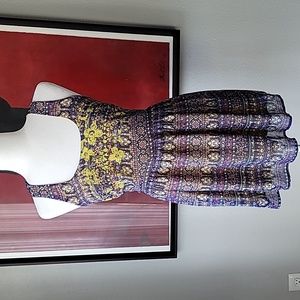 Solemio Flowy Mini Dress, Size Small, Color Purple